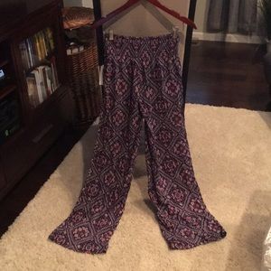Fun flowy pants!